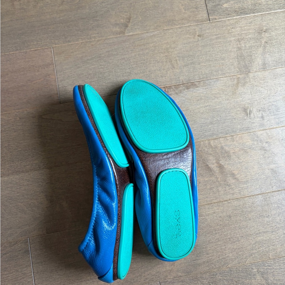 Tieks Blue Ballet Flats 9M - Picture 4 of 4